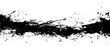 © wanna - artistic texture of ink brush strokes, Isolated ink splashes and drops. Different handdrawn spray design, grunge splash