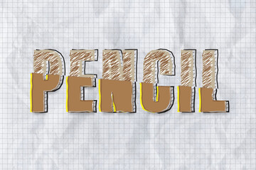 Pencil Text Effect