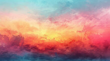 Abstract Soft Pastel Sky, Elegant Dawn Colors