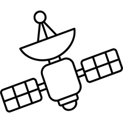 Poster - Satellite Icon