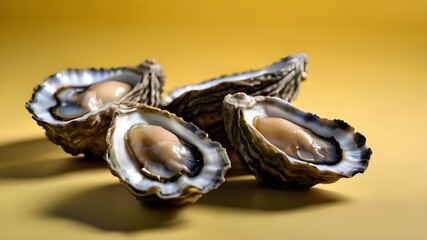 Canvas Print - oysters