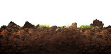 Fototapeta  - Black soil cut out