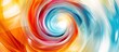Colorful abstract teleport warp spiral, Vortex spiral swirl background banner, AI generated