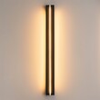 Wall-mounted accent light, indirect lighting, modern home, white background