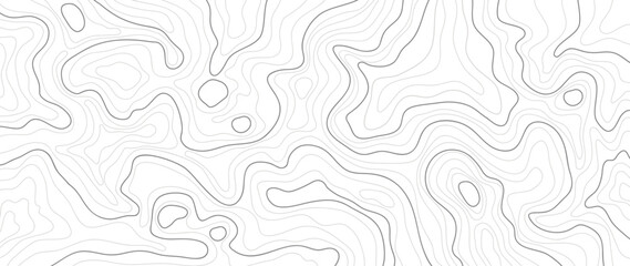 Wall Mural - topographic map pattern background vector. abstract mountain terrain map background with abstract sh