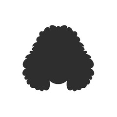 Wall Mural - poodle Silhouette 