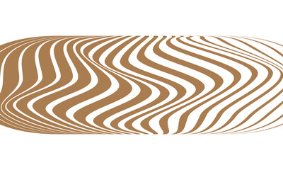 Poster - abstract geometric wave line pattern art vector illustration.