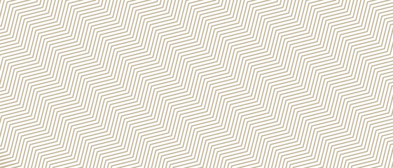 Poster - abstract geometric wave line pattern art vector illustration.