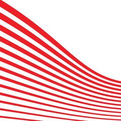 Poster - abstract geometric wave line pattern art vector illustration.