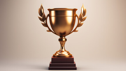 Poster - Trophy Icon 3d