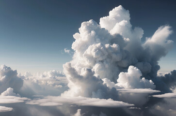 abstract clouds in the sky wallpaper