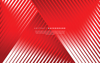 Wall Mural - Abstract red modern background gradient color. Red and white gradient suit for presentation design and backdrop.