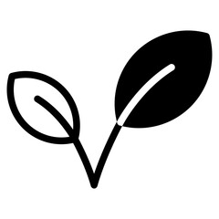 Poster - plant, sprout icon