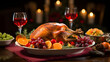 roasted country with vegetables and wine,Crispy duck breast with golden brown potatoes.Bliss companions thanksgiving christmas eve celebrate supper party with nourishment wine and snicker along with b