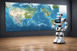 Roboter als Nachrichtensprecher, News Wirtschaft Wetter
