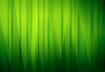 Green abstract background with geometric shapes gradient color for presentation design