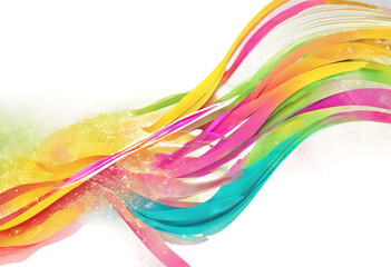 Wall Mural - abstract background Spring line