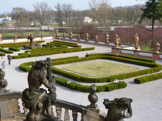 Canvas Print - Jardin du Palais de Troja à Prague