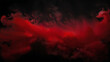 © Garadel - Red smoke on black background