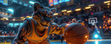 basketball mascot lynx