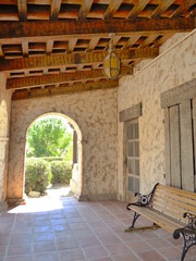 Canvas Print - Scotty's Castle dans la Vallée de la Mort - Death Valley