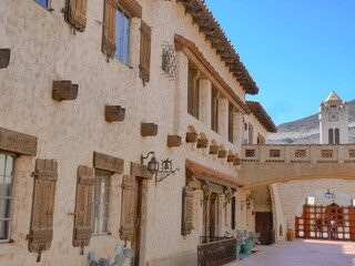 Canvas Print - Scotty's Castle dans la Vallée de la Mort - Death Valley