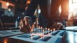 © Fxquadro - Business professional reviewing growth charts on the table, showcasing analysis and strategy