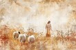 Jesus Leaves the 99 sheeps simplicity and beauty of the miracle Christian Faith
