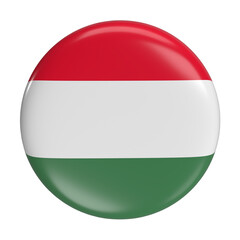 Wall Mural - Hungary flag icon - Euro 2024