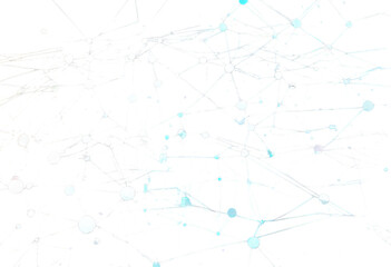 Wall Mural - gital Concept Network Futuristic Communication Technology Dots Age Complexity Conveying Data Background Modern Lines Abstract Background Connectivity Flood Moving Network