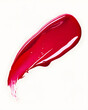 © Oksana - Red glossy liquid lipstick smear isolated on white background