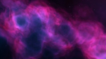 nebula gas cloud in deep outer space
