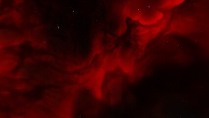 nebula gas cloud in deep outer space
