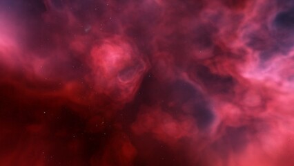 nebula gas cloud in deep outer space
