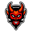 © Wardell Brown - Suave Devil head with horns & mustache
