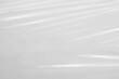 © Kwangmoozaa - White transparent plastic film wrap texture background