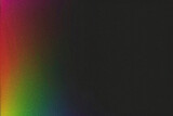 Fototapeta Tęcza - abstract rainbow colored background texture wallpaper, extreme noise grit and grain effects banner technology, light beam