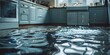 Dealing with Property Damage from a Kitchen Water Leak: Consideration for an Insurance Claim. Concept Kitchen Water Leak, Property Damage, Insurance Claim Process, Mitigation Steps