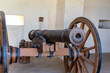 © explorewithinfo - vintage cannon kept for ancient fort protection at morning from different angle