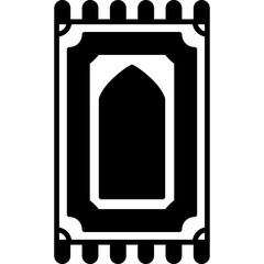 Wall Mural - Prayer Mat Icon