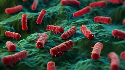 bacteria close-up