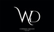 © heavengrafix_117 - WD, DW Abstract Letters Logo Monogram Design Vector