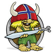 Norwegians troll brings good luck