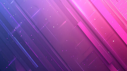 Wall Mural - an abstract background of glowing neon lines and shapes. the background is dark blue, and the neon l