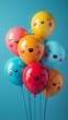© Sataporn - A collection of balloons in bright assorted colors