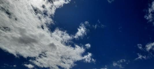 Canvas Print - blue sky and clouds