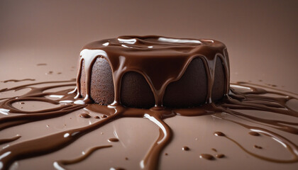 Wall Mural - Melted Chocolate 