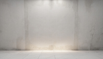 Wall Mural - 3d Light White Background