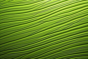 Wall Mural - A lime green felt fabric background with textured lines