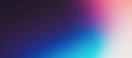 Wall Mural - dark blue vibrant magenta pink purple grainy background, noisy texture colorful web banner backdrop 